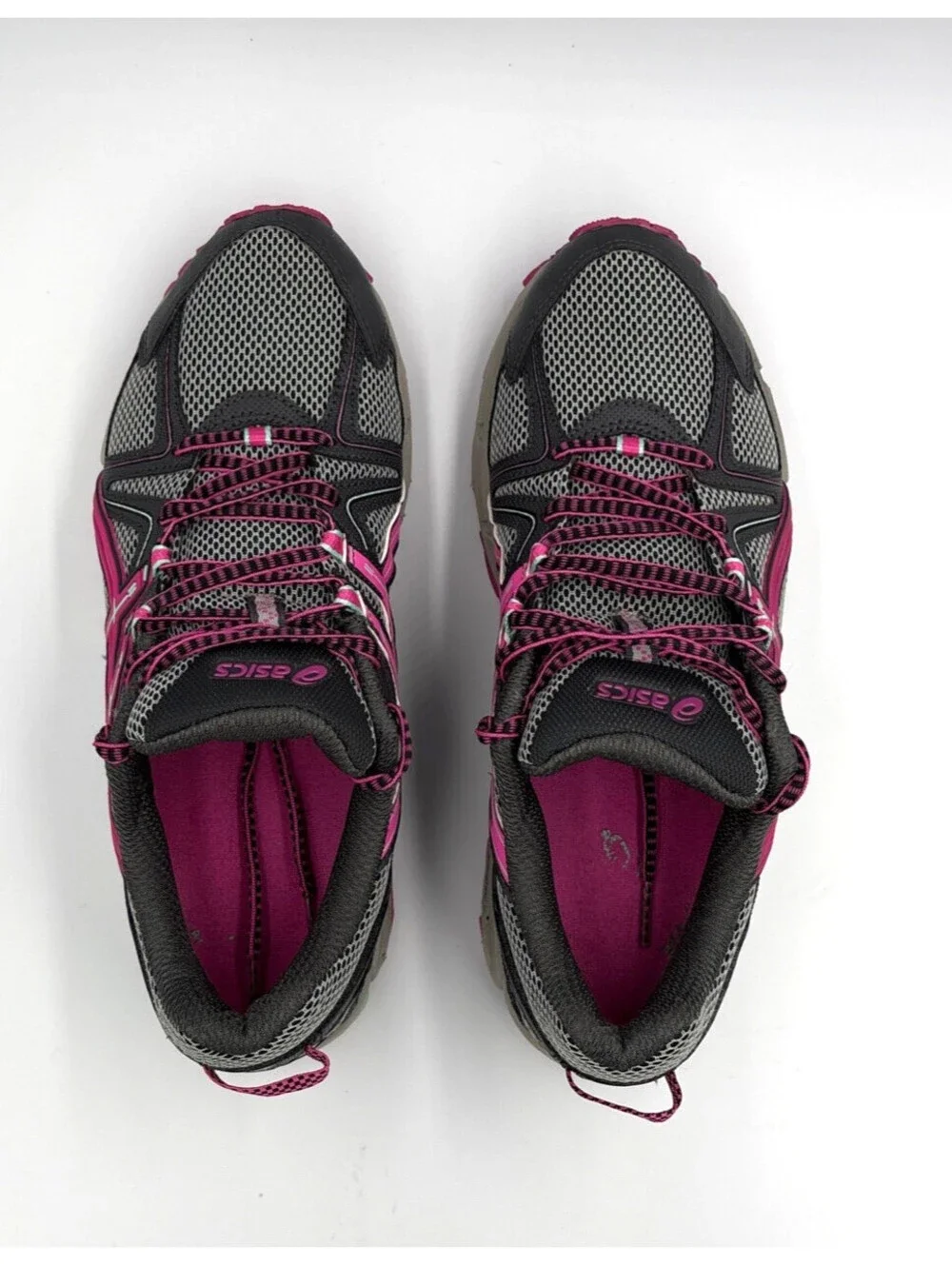 ASICS Gel Kahana 8 Trail Running Shoes Women's 9.5 Dark Steel Pink Glow